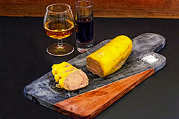 Pavé de foie gras croquis