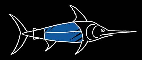 Marlin bleu